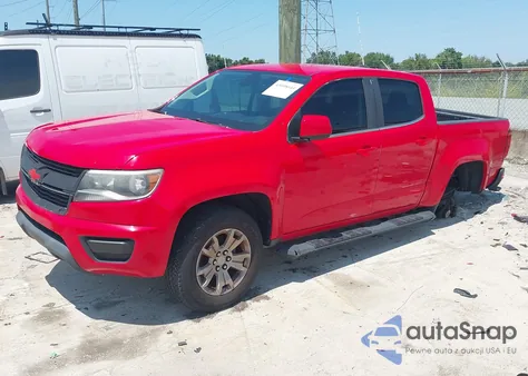 2015 Chevrolet Colorado Lt from USA, damaged, VIN 1GCGSBE3XF1206677